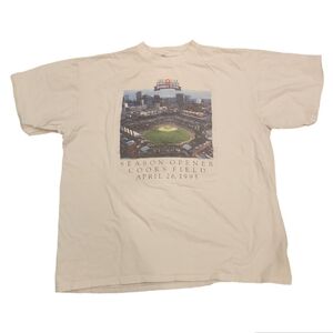 1995 COORS FIELD Inaugural Season Opener T-Shirt